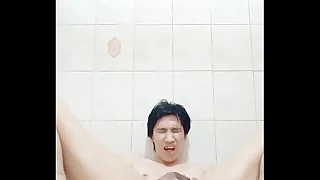 FagTeetajet Thai gay boy masturbate&comma; drink my piss and cum and penetrate my ass&comma; anal